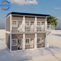 WinFair Oem Low Price Flat Pack Prefab Houses Container With Bathroom for Accessory Dwelling Unit / Granny Flat / Guest House