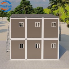 WinFair Australia Flat Pack Mobile Container House With Bathroom Prefabricated Granny Flat for Temporary Housing / Shelter