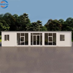 WinFair Luxury Flat Pack Folding Container Prefabricated Modular House Homes for Granny Flat/Mobile Clinic/Health Center