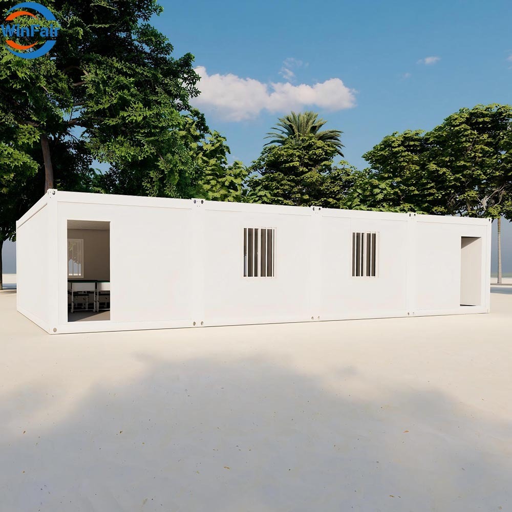 WinFair Luxury 20Ft Foldable Modular Prefab Container House Casas Prefrafricadas for Emergency Shelter/Disaster Relief Housing