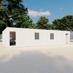 WinFair Luxury 20Ft Foldable Modular Prefab Container House Casas Prefrafricadas for Emergency Shelter/Disaster Relief Housing