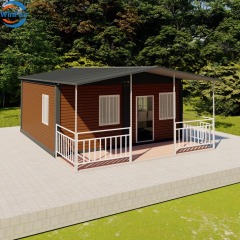 WinFair Low Cost Prefabricated Detachable Living 2 Bedroom Container House for Self-Built Villa/Residential Home/Eco-Lodge
