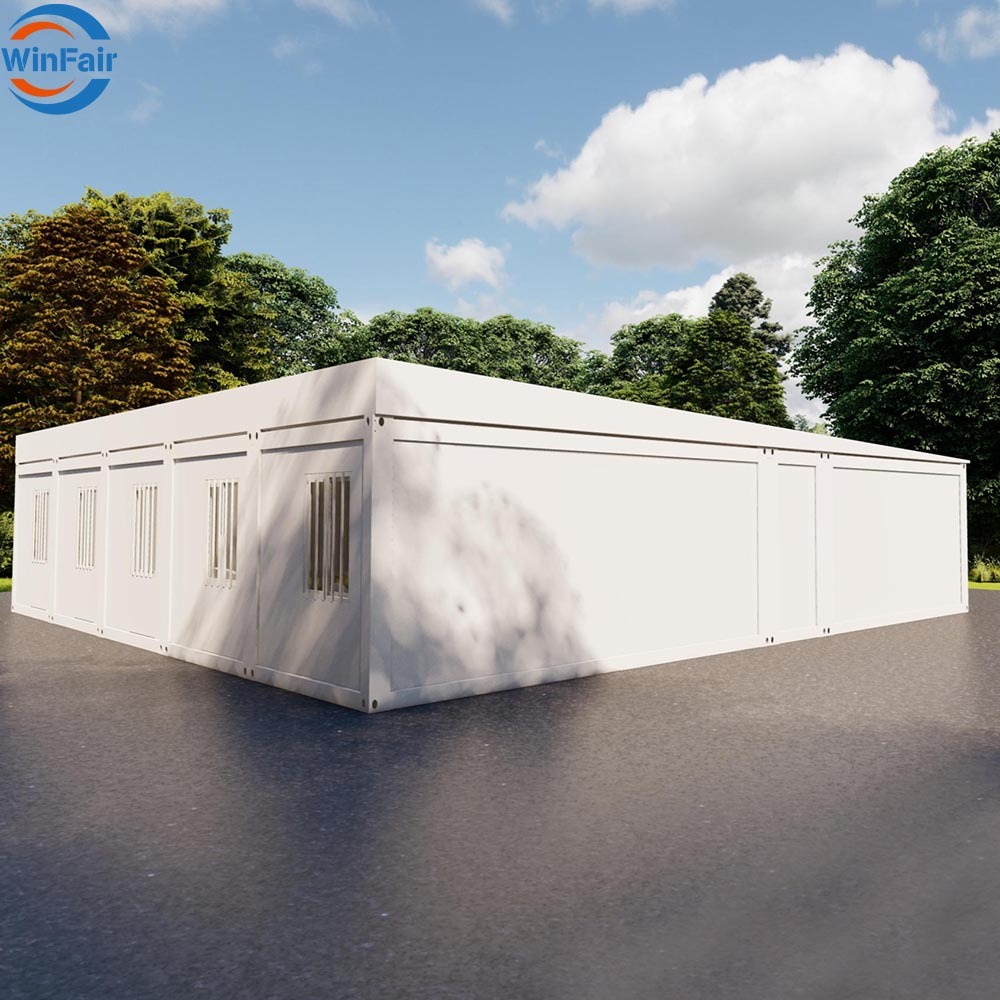 WinFair Luxury Flat Pack Folding Container Prefabricated Modular House Homes for Granny Flat/Mobile Clinic/Health Center