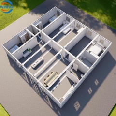 WinFair China Flat Pack Prefabricated Modular Container House Casas Prefabricadas for Living Container/Casa Container/Bunkhouse