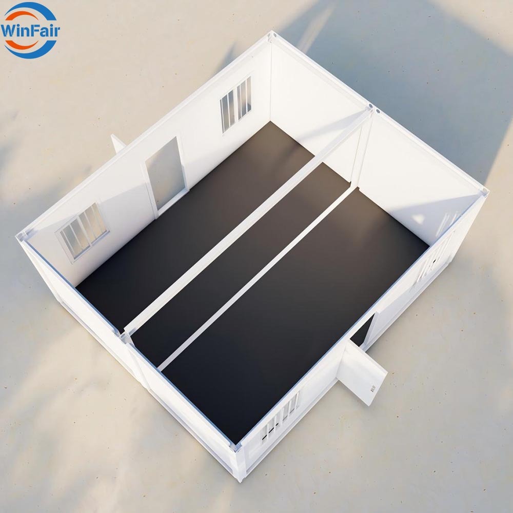 WinFair China Folding Prefabricated Prefab Granny Flat Houses Container 2 Bedroom for Creative Space/Construction Site Office