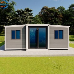 WinFair Luxury Low Cost Foldable Modular Prefab Expandable Container 40Ft House for Rural Villa/Farmhouse/Seaside Bungalow