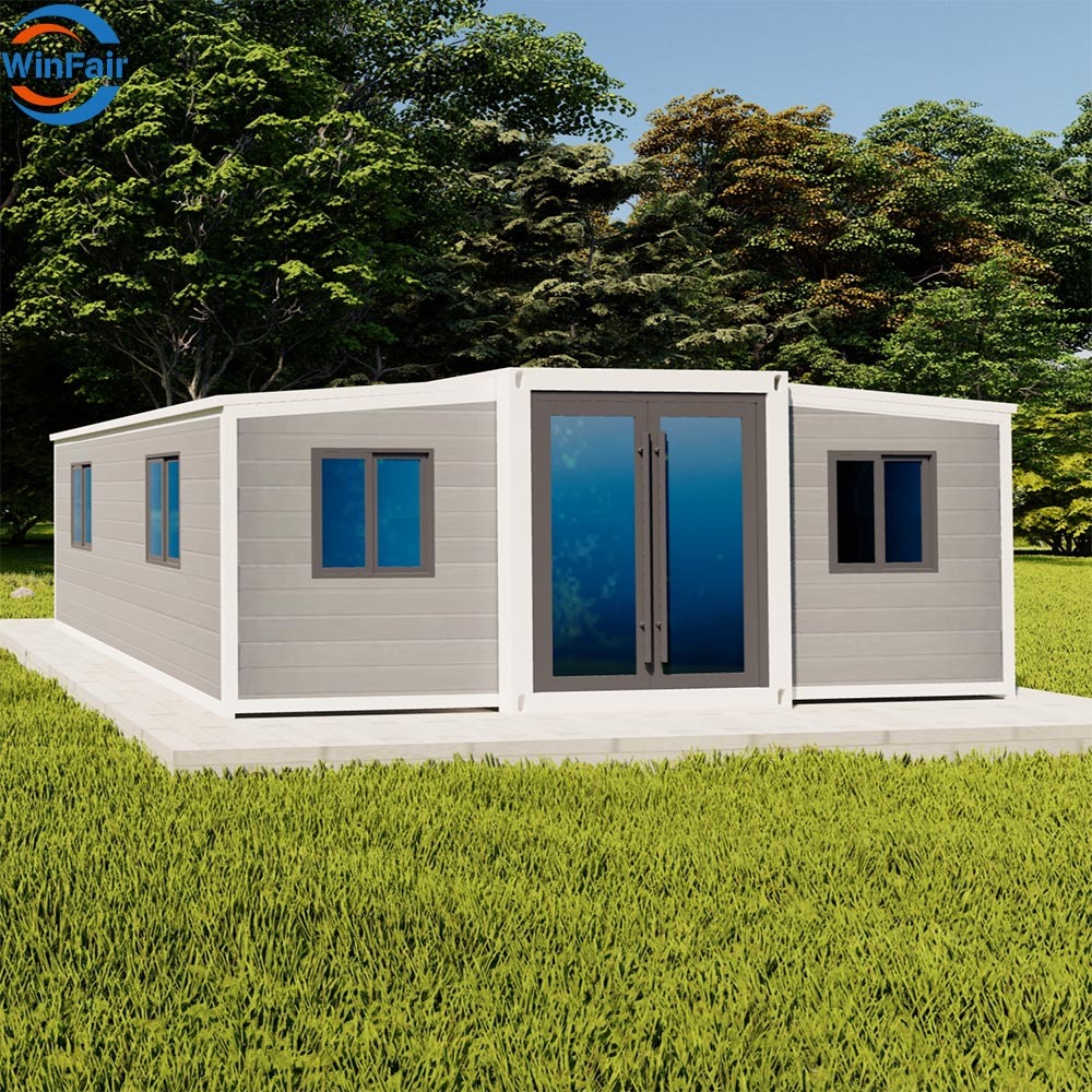 WinFair Prefab Expandable House Nicaragua Prefabricated Homes With Wc Modern Luxury for Retirement Home / Senior Living
