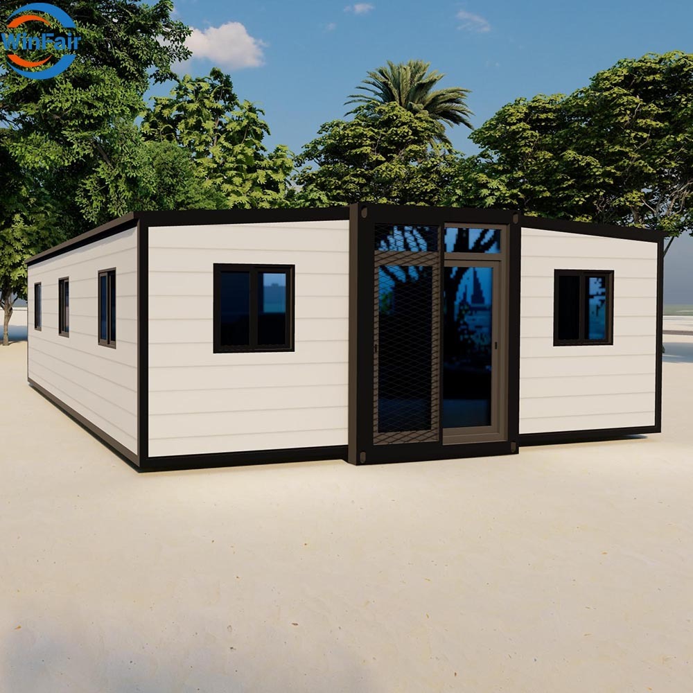 WinFair Low Cost Prefabricated Expandable 2 Bedroom Container Module Home House 30Ft With Bathroom and Kitchen for Granny Flat