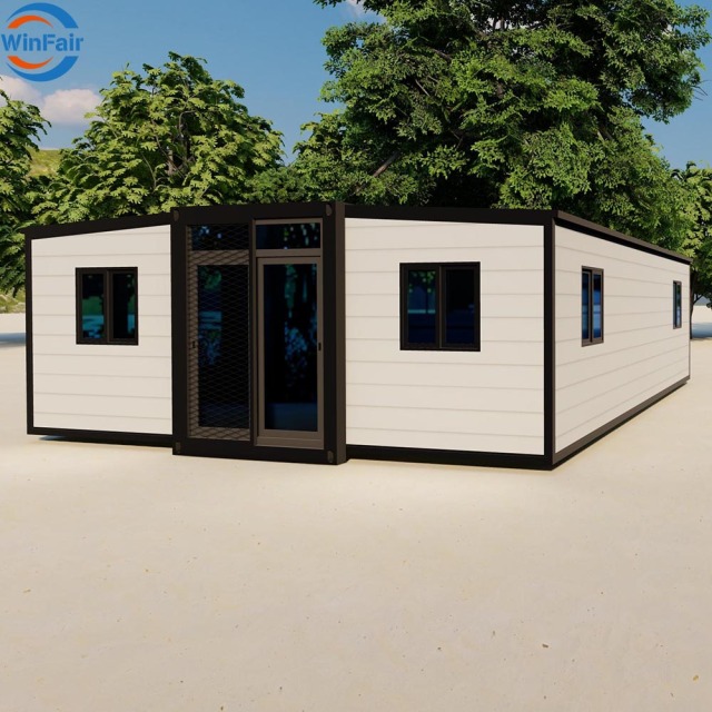 WinFair 30 Ft Prefab Living Home Folding Expandable 2 Bedroom Container House Modern for Living Container / Casa Container