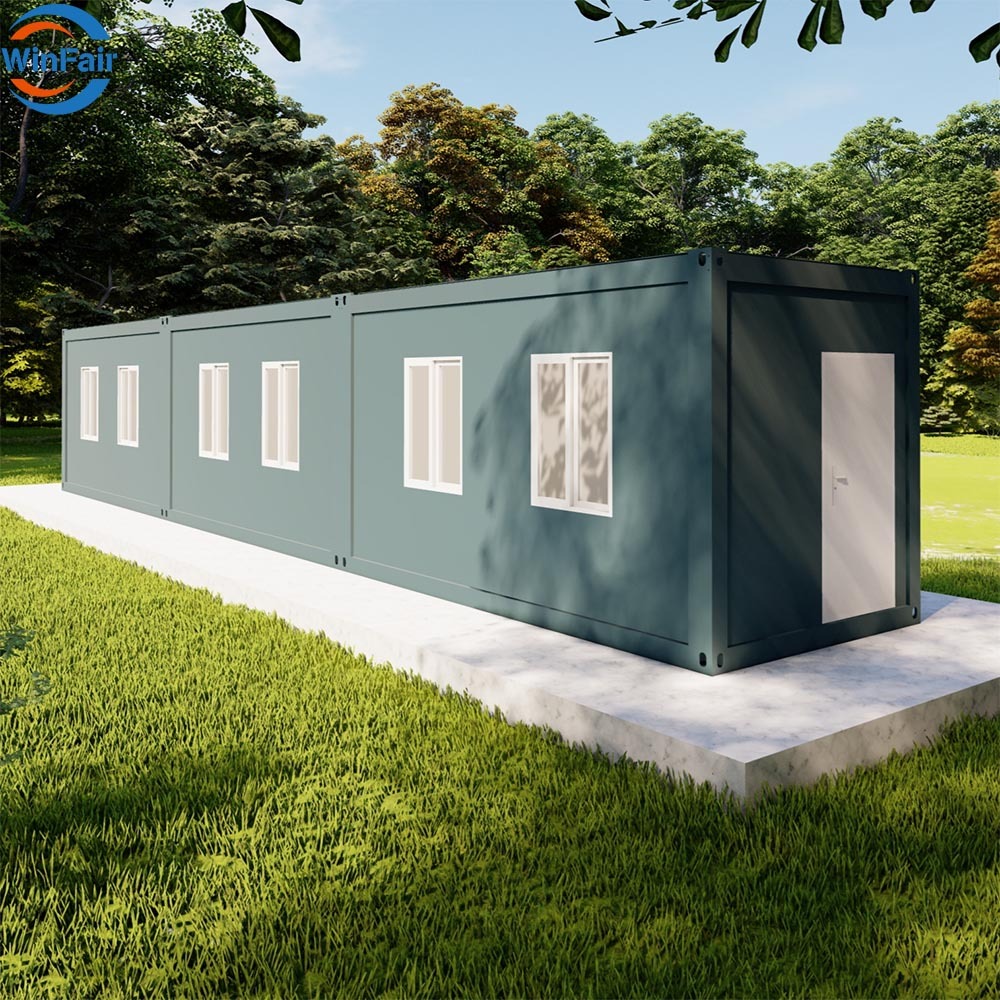 WinFair Ce Certified Oem Low Price Flat Pack Modular Home Houses Container Office for Luxury Resort Villa/Dormitory Office Camp