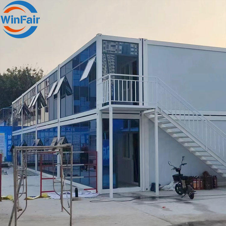 WinFair Flatpack Portable 20Ft Prefab Container Module House Homes Modern Casas Prefrafricadas for Worker Camp / Labor Camp