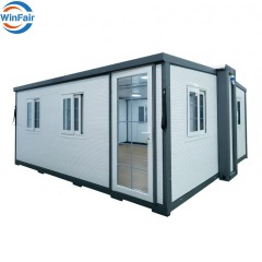 WinFair Bangladesh Low Cost Prefab Expandable Folding Tiny House Prefabricated Homes Luxury for Sales Center / Showroom