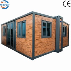 WinFair Wholesale Price Folding Container House Prefabricated Mobile Tiny Homes Houses Prefab Modular for Reception Center