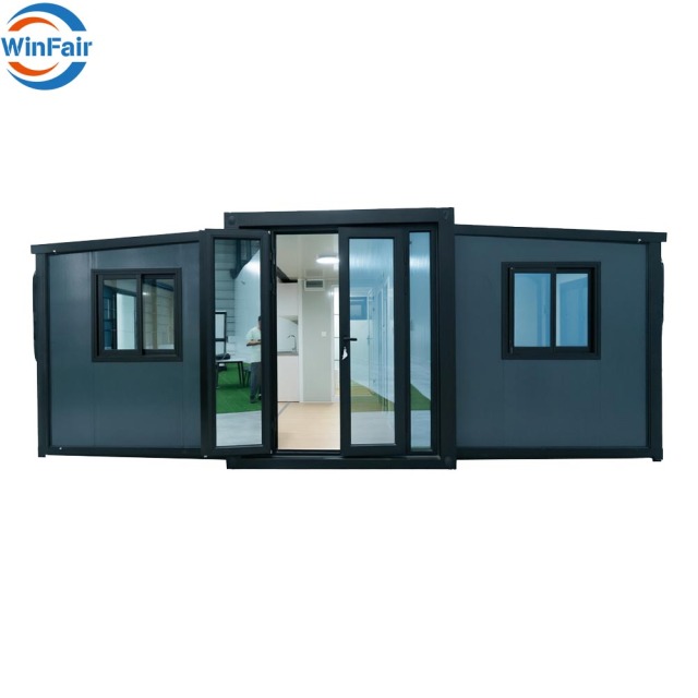 WinFair Small Portable Prefab Container Houses Prefabricated Cebu Philippines for Construction Site Office / Vacation Rental