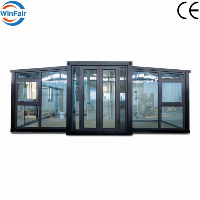 WinFair Prefabricated Ready Container Houses Ready to Live 2 Bedroom Villa Bulgaria for Retirement Home / Senior Living