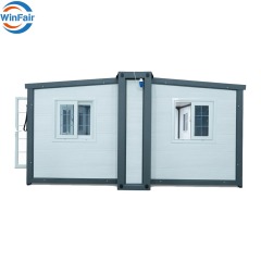WinFair Bangladesh Low Cost Prefab Expandable Folding Tiny House Prefabricated Homes Luxury for Sales Center / Showroom