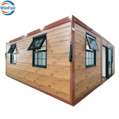 WinFair Casas Prefabricadas 20Ft Expandable Prefab Container House Modular With Bathroom And Kitchen For  Resort Villa
