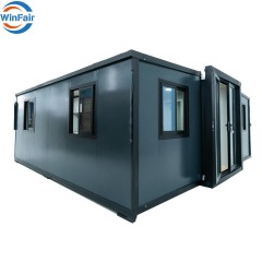 WinFair Venezuela Low-Cost Prefabricated Modular 20 Ft Container Homes Houses Villas With Customized Color for Backyard Studio