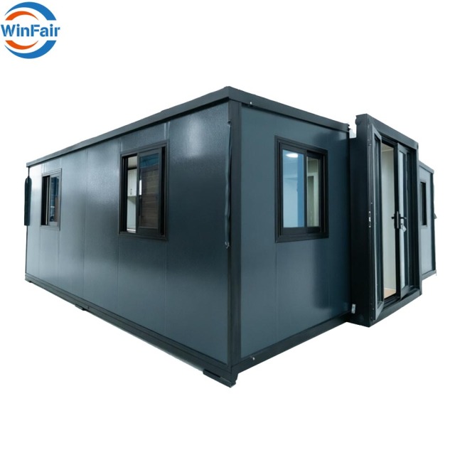 WinFair Low Price Expandable Prefabricated Container Home House 20Ft Foldable in Panama for Country Club House / Rural Farmhouse