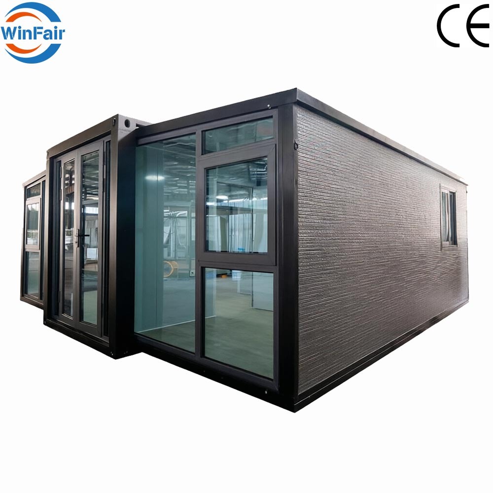 WinFair Villa House Luxury Prefabricated Foldable Prefab Container House Home Germany for Self-Built Villa / Residential Home