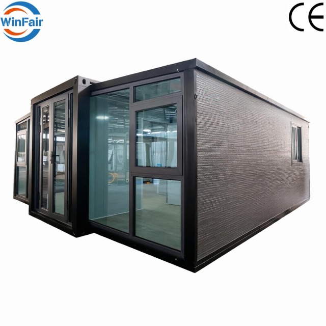WinFair Villa House Luxury Prefabricated Foldable Prefab Container House Home Germany for Self-Built Villa / Residential Home