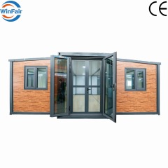 WinFair Ce Certified Custom Prefab Modular Office Container House 20Ft Prefabricated Homes for Sales Center / Showroom