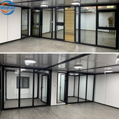 WinFair 40Ft Modern Prefab Modular Expandable Container Houses Homes for Construction Site Office / Community Center