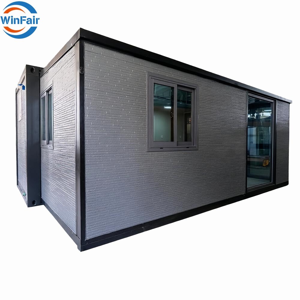 WinFair Prefabricated Ready Container Houses Ready to Live 2 Bedroom Villa Bulgaria for Retirement Home / Senior Living