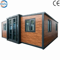 WinFair Ce Certified Custom Prefab Modular Office Container House 20Ft Prefabricated Homes for Sales Center / Showroom