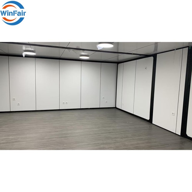 WinFair 40Ft Expandable Folding Mobile Prefab Container Home House for Garden Office / Backyard Studio / Creative Space