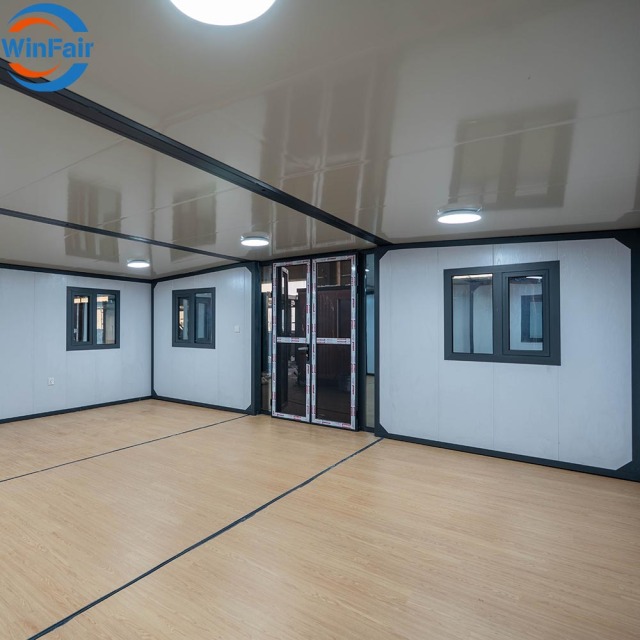 WinFair Thailand Prefabricated Pre Fab Folding 20Ft Modular Container House Modular Home for Mining Office/Mobile Library