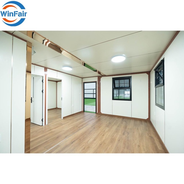 WinFair China Modern Modular Prefab Container House Prefabricated 2 Bedroom With Bathroom for Living Container / Casa Container