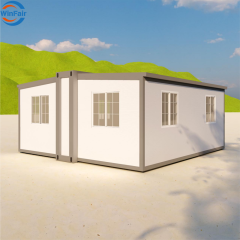 WinFair Bangladesh Low Cost Prefab Expandable Folding Tiny House Prefabricated Homes Luxury for Sales Center / Showroom