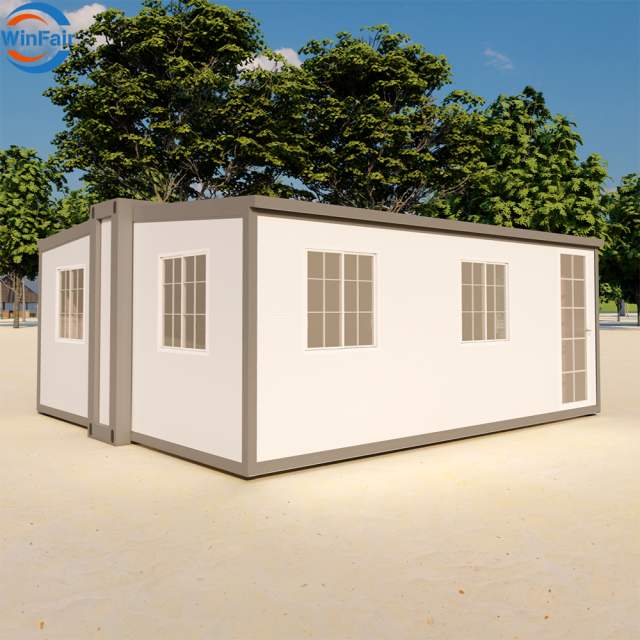 WinFair Expandable Container Tiny Houses Modular Prefabricated Australia Granny Flat for Mobile Clinic / Health Center