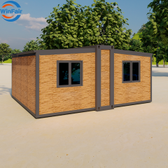 WinFair Expandable Folding Modular Tiny House Prefabricated Mobile Home Houses for Garden Office / Backyard Studio