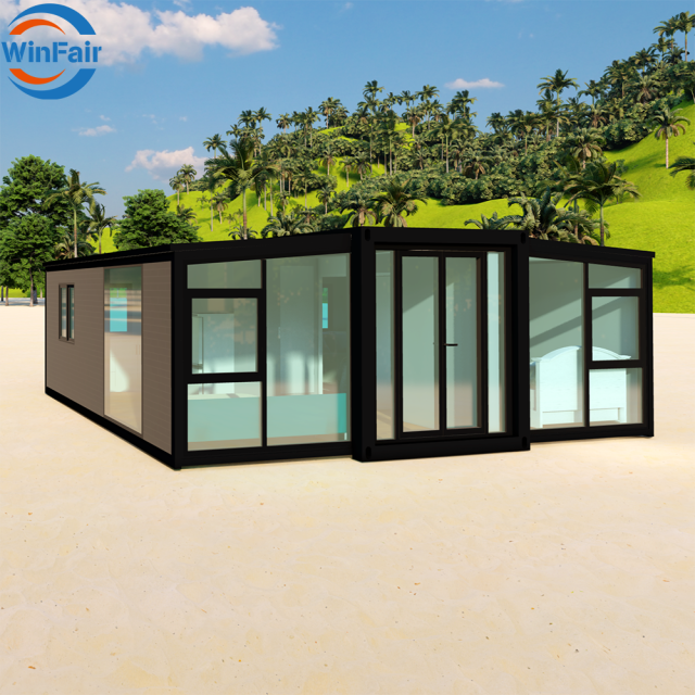 WinFair Prefabricated Ready Container Houses Ready to Live 2 Bedroom Villa Bulgaria for Retirement Home / Senior Living