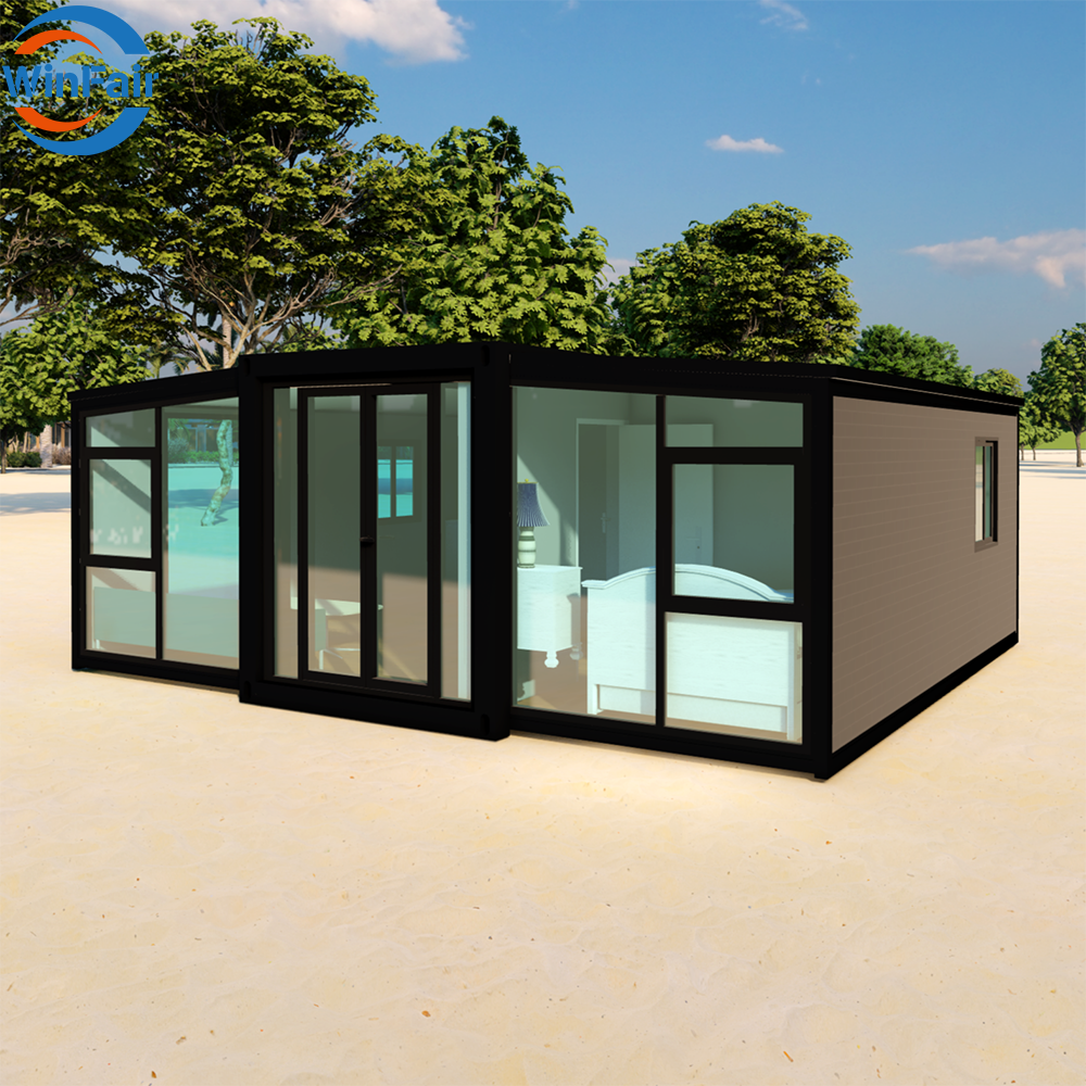 WinFair Portable Homes 2 Bedroom 20 Ft Prefab Container House Low Cost Made in China for Rural Villa/Farmhouse/Eco-Lodge