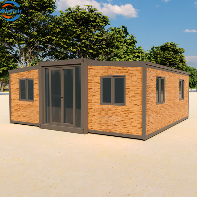 WinFair Module Container House Foldable Modular Home Prefabricated House Poland for Garden Office/Backyard Studio/Ticket Office