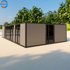 WinFair Portable Prefabricated Module Living Container Homes 40Ft Luxury Houses for Mobile Clinic / Health Center /Ticket Office