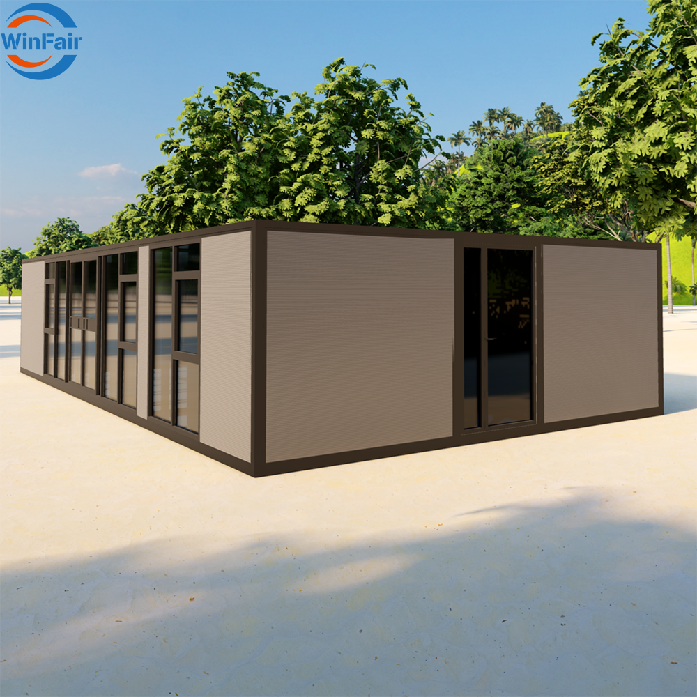 WinFair 40Ft Modern Prefab Modular Expandable Container Houses Homes for Construction Site Office / Community Center