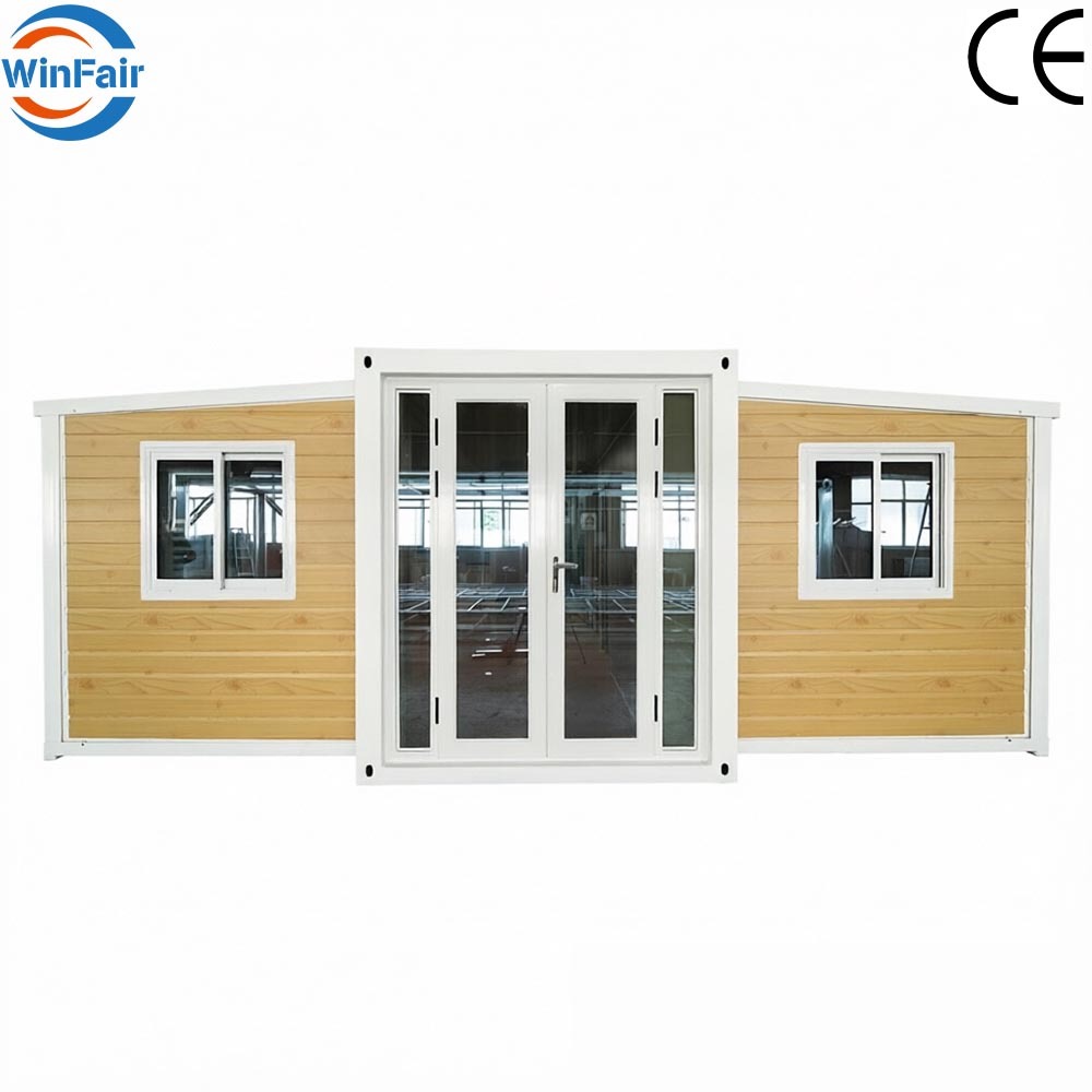 WinFair China House Prefabricated Luxury Expandable Container House 20 Ft Prefab Homes for Granny Flat / Guest House