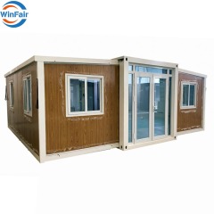 WinFair Thailand Modular Portable Double Wing Expandable Container Beach House Homes for Luxury Resort Villa / Eco-Lodge