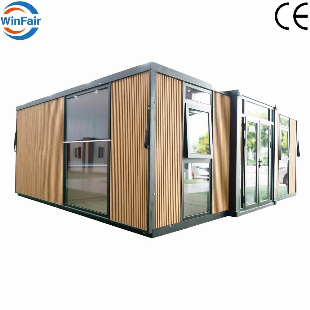 WinFair 20Ft Folding House Expandable Prefabricated Prefab Modular Granny Flat Australian for Home Studio / Creative Space