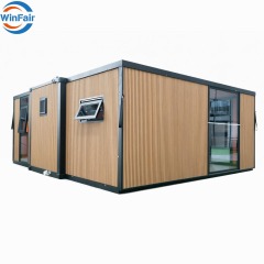 WinFair Ce Certified Competitive Price Luxury Expandable Folding Houses Container Home for Dormitory Office Camp / Guest House