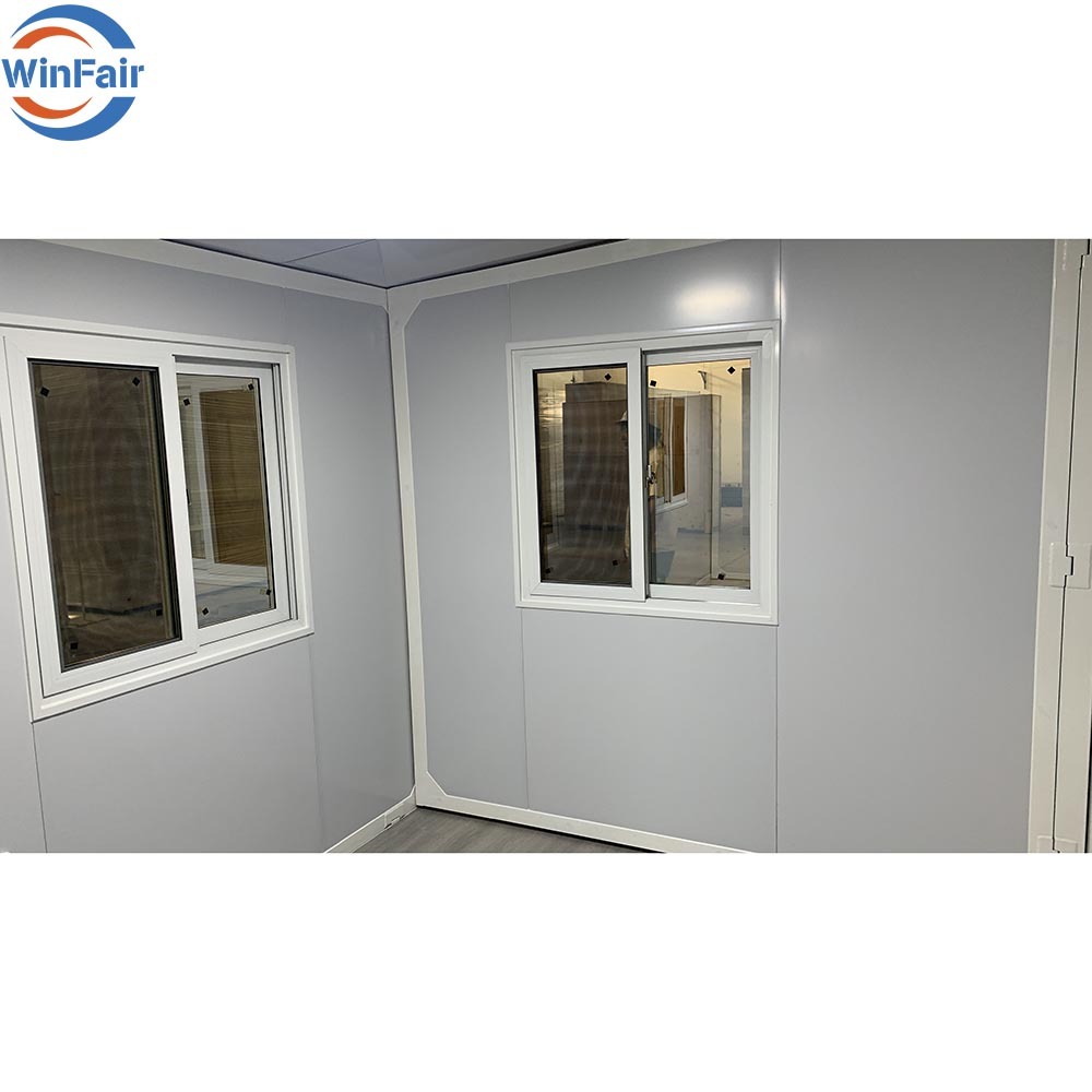 WinFair Container Expandable Prefab Houses Modular Homes Prefabricated Luxury For Rural Farmhouse / Construction Site Office