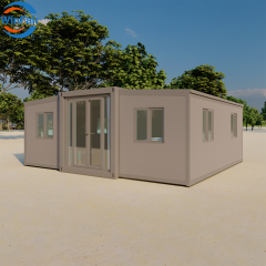 WinFair Low Price Collapsible Mobile Container House 2 Bedroom Modern for Dormitory Office Camp for Granny Flat / Guest House