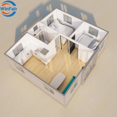 WinFair 20Ft Foldable Modern Modular Tiny Expandable Container House Foldable Australia for Living Container / Casa Container