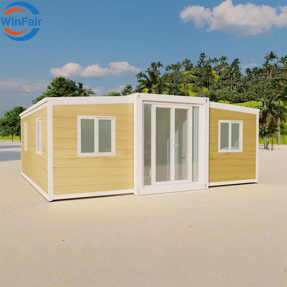 WinFair Competitive Price Prefab Prefabricated Modern Expandable Container House 20Ft for Garden Office / Backyard Studio