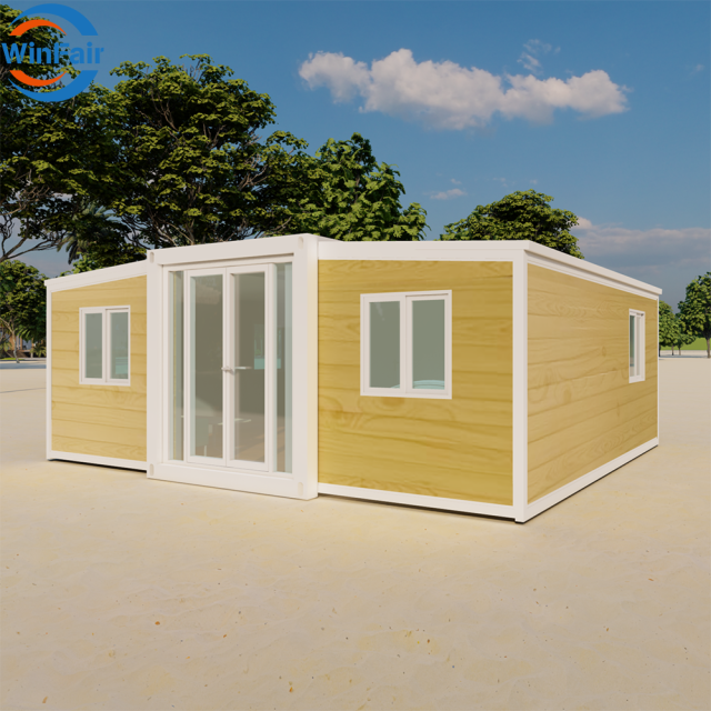 WinFair Price 20Ft Foldable Prefabricated Container House With Customized Color for Living Container / Casa Container
