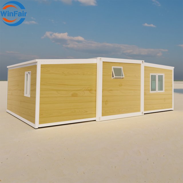 WinFair Competitive Price Prefab Prefabricated Modern Expandable Container House 20Ft for Garden Office / Backyard Studio
